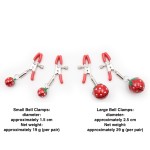 Strawberry-Infused Nipple Clamps 