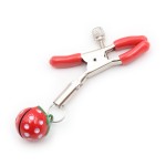 Strawberry-Infused Nipple Clamps 