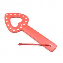 Heartstrike Studded Bondage Paddle