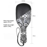 Venom Kiss Snake Print Bondage Paddle