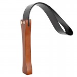 Obedience Curve Leather Bondage Paddle