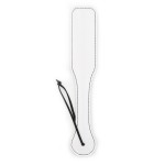 Naughty Words Print Leather Paddle