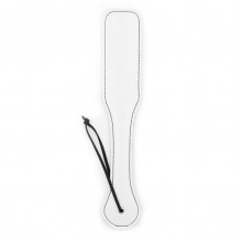 Naughty Words Print Leather Paddle