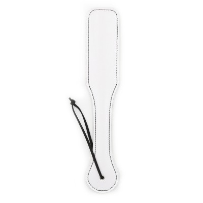Naughty Words Print Leather Paddle