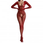JT Cheetahs Sexy Crotchless Bodystocking Multi-Colors