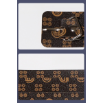 LYJ Canvas Patchwork Leather Lucky 7-Piece Bondage Set