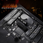 LYJ Leather Plush 10-Piece Bondage Set