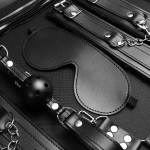 LYJ Leather Plush 10-Piece Bondage Set