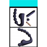 Curve Beaded Anal Vibe Joy Plug