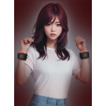 LYJ Nylon & Plush 10-Piece Bondage Set