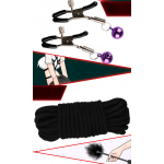 LYJ Single Side Leather 12-Piece Bondage Set