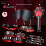LYJ Punisher Prim Leather 8-Piece Bondage Set