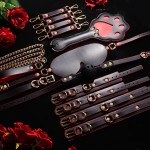 LYJ Punisher Prim Leather 8-Piece Bondage Set