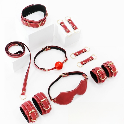 LYJ Premium Wool Skin Lucky 7-Piece Bondage Set