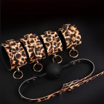 LYJ Leopard Print 10-Piece Bondage Set