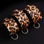LYJ Leopard Print 10-Piece Bondage Set
