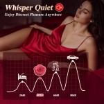 Rose Toy BlossomTouch Smart Vibrate Nipple Clamps