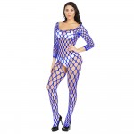 JT Eggshell Crotchless Bodystocking Multi-Colors