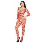 JT Eggshell Crotchless Bodystocking Multi-Colors
