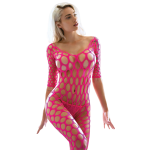 JT Eggshell Crotchless Bodystocking Multi-Colors