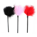 Short Stick Feather Tickler