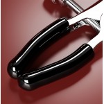Leather Strip Stimulating Nipple Clamps