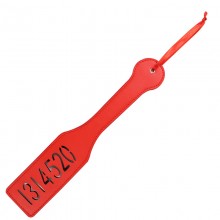 Numbers 1314520 Leather Paddle