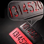 Numbers 1314520 Leather Paddle