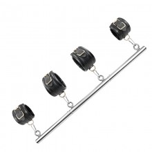 Adjustable Restraint Bar Hand and Ankle Cuffs