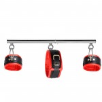 Adjustable Restraint Bar Hand and Neck Cuffs