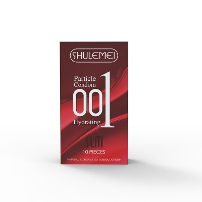 SLM Ultra Thin 0.01mm Particle Condom 10 Counts