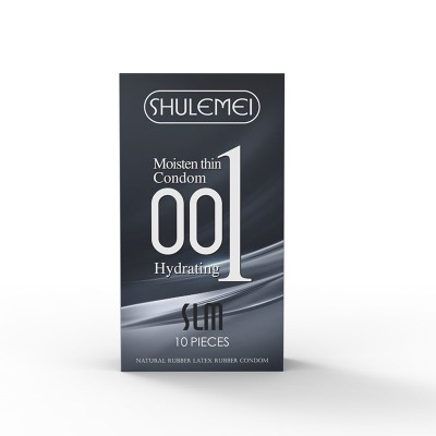 SLM Ultra Thin 0.01mm Moisten Condom 10 Counts
